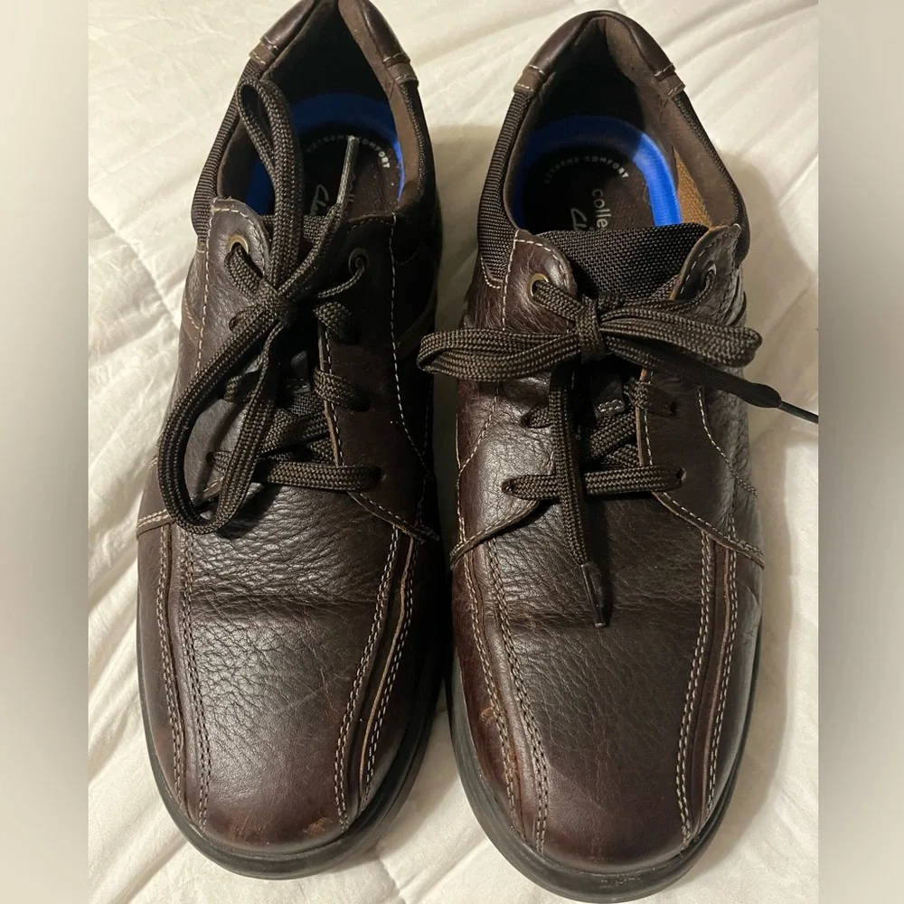 Clarks Men's Leather Casual Shoes‎ 11.5 Comfort